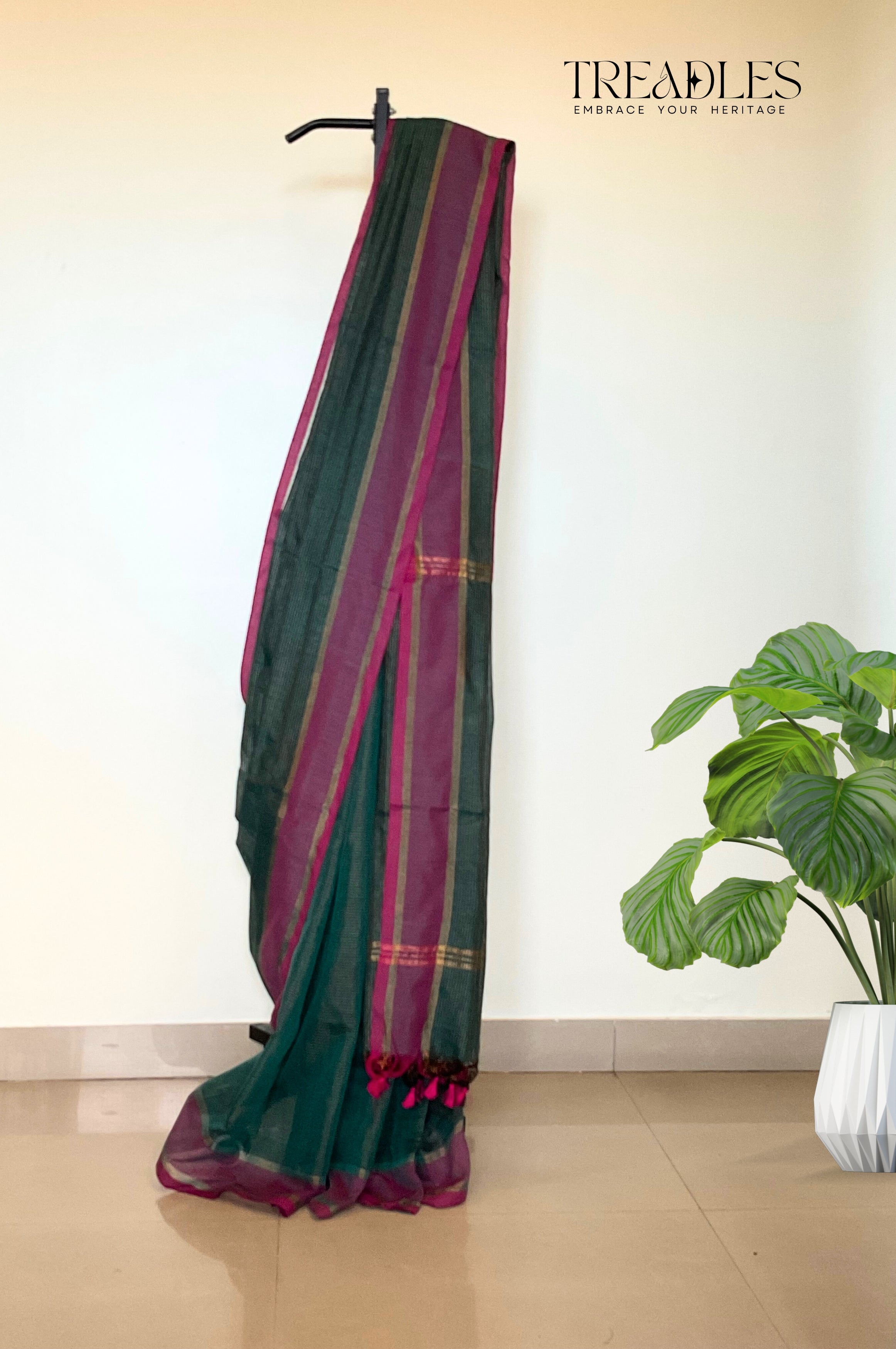 Cotton Strip Saree
